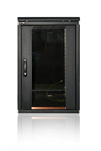 SILENCE RACK - Armario para servidores (15 U, 600 x 800 mm), color negro