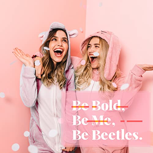 Beetles Gel Nail Polish Kit- 6 Colors Pink Confetti Collection Nude Pink Pastel Gel Polish Glitter Set, Soak Off Nail Lamp Cured Gel Polish Spring Summer Nail Varnish Manicure Kit Easter Decorations Nail Art Box #TOP7