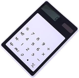 MAGICLULU Calculadora Portátil Com Tela Sensível Ao Toque Tela De Exibição Do Computador Calculadora De Bolso Computadores De Mesa Computador Portátil Pequenos Mini Computadores De