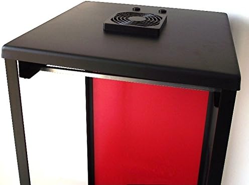 Biltong Maker Biltong Box Beef Jerky Dehydrator Biltong Spice with RED Back Panel, 100g FREE SPICE and Light Bulb