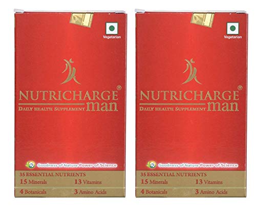 Nutricharge Daily Health Suppliment Tablet For Men (Pack Of 2) Nutricharge Daily Health Suppliment Tablet For Men (Pack Of 2)