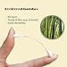 Natural Bamboo Cotton Swabs For Home & Beauty Care, Dual Round Tips,Eco-Friendly Paper Pack 500 Count