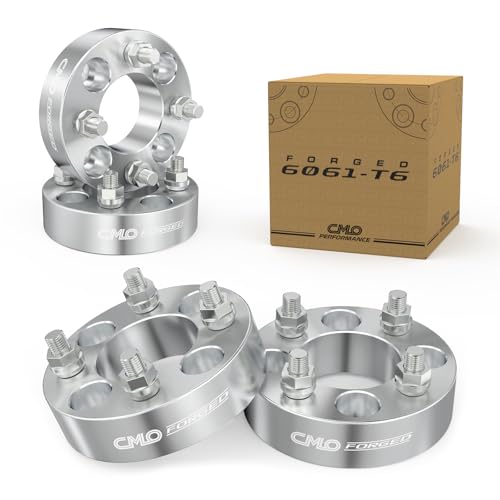 Customadeonly 4x108 Forged Hubcentric Wheel Spacers 38mm (1.5 Inch) (2pcs) – Compatible for Ford Contour, Escort, Focus, Fusion, Mercury Cougar (63.4mm Center Bore, M12x1.5 Studs)
