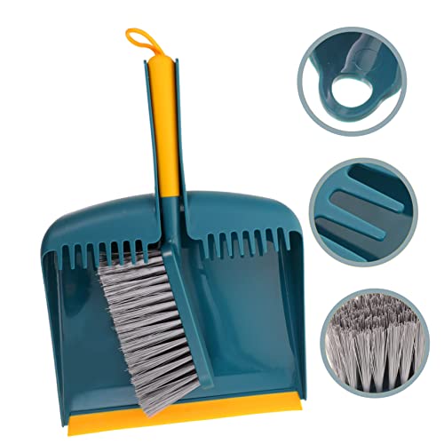 FRCOLOR Kleiner Besen Und Kehrschaufel Hausreinigung Handbesen Und Geeignet Für Küche Badezimmer Und Wohnzimmer – Bild 6