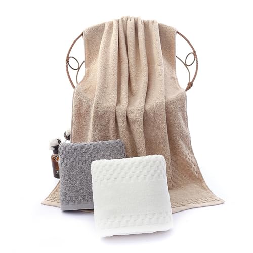 Toalla de baño de algodón puro Artibetter, un modelo grueso y muy absorbente para el hogar 7