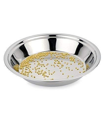 Image of Royal Stainless Steel Atta Parat- Silver