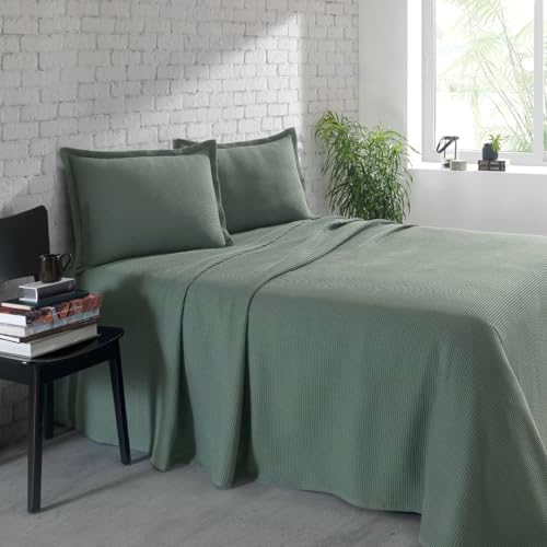 Kit Colcha De Piquet 100% Algodão – Solteiro, Casal, Queen e King...