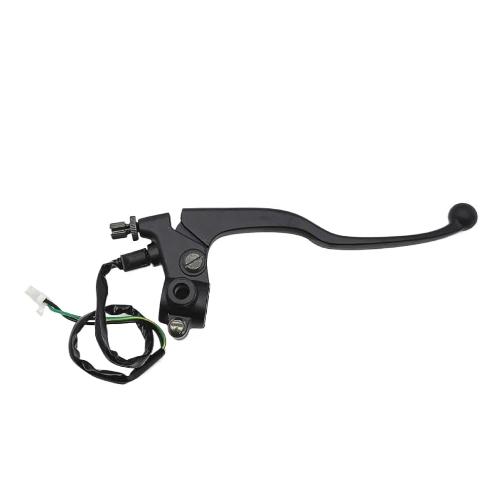 Yrzpeycem Drum Brake Lever Front Brake Lever With Clutch Lever And Brake Stop Light Switch Compatible With Ybr 125Cc Ybr 125 Ybr125(Drum Brake Lever)
