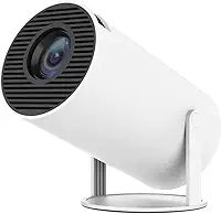 Projetor Portatil Hy300 4k No Brasil Android 11 Cinema Em Casa Wifi Bluetooth 5.0 Hdmi Espelhamento Celular ios ou android Iptv Conexão Caixa de Som Auto Correção 180° Giravel
