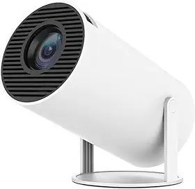 Projetor Portatil Hy300 4k No Brasil Android 11 Cinema Em Casa Wifi Bluetooth 5.0 Hdmi Espelhamento Celular ios ou android Iptv Conexão Caixa de Som Auto Correção 180° Giravel