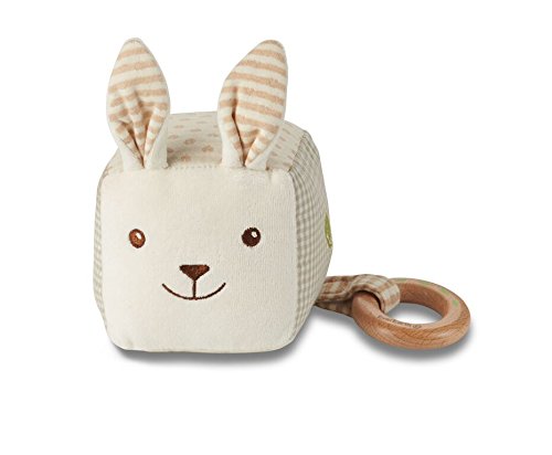 Preisvergleich Produktbild EverEarth 10cm Plüsch-Rassel-Hase EE33693