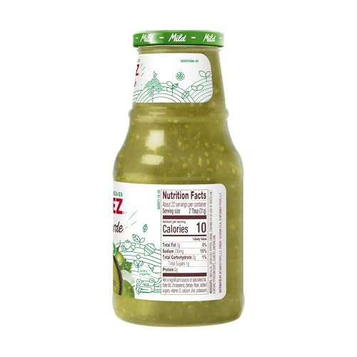 Image of HERDEZ Salsa Verde, Mild, 24 oz Jar- Tangy Tomatillo Green Salsa for Mexican Recipes & Dips