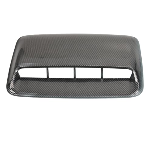 Car Air Flow Decorative,hood air vents for car,Intake Hood Scoop Turbo Bonnet Vent Cover,More sticky (Carbon Friber Black) by Generic - Used condition - US$21.07