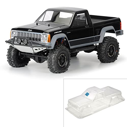 Pro-Line Racing 336200 Jeep Comanche Full Bed Clear Body for 12.3, 313mm