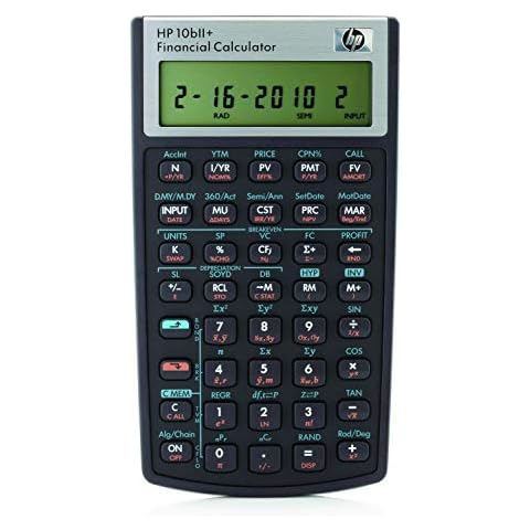 Calculatrice financière HP HP10bII+ Cover
