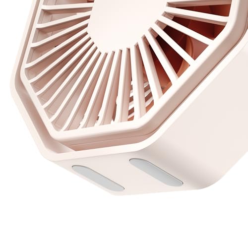 Ventilador de escritorio USB con base estable Hexa F105 y bajo consumo energético 4