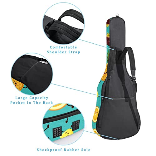 Hondank Étui de protection rembourré pour guitare acoustique classique Motif cowboy sur terrain, Multicolor 02, 42.9×16… - Les Beatles, Paul McCartney, John Lennon, RIngo Starr, George Harrison Hondank Étui de protection rembourré pour guitare acoustique classique Motif cowboy sur terrain, Multicolor 02, 42.9x16… – Image 4