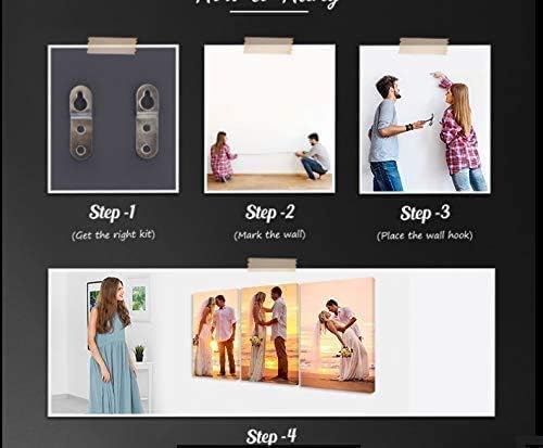 CanvasChamp Your Photos on Canvas Collage, Wedding or Family Collage on Canvas (16" x 20")