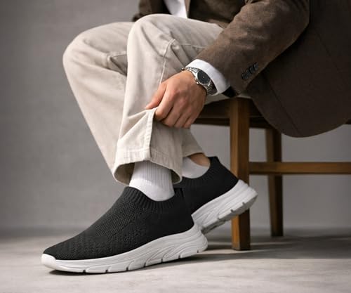 Image of Kraasa ProRider Running Shoes for Men | Walking & Gym Shoes with Max Cushion Technology | Lace Up Sneakers for Men