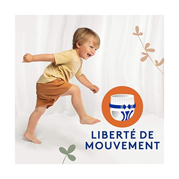 Lotus Baby Douceur Naturelle Höschen, Größe 4 (9-14 kg), 1 Monat, 128 Slips – Bild 6