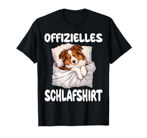 Lustiges Australian Shepherd Offizielles Schlafshirt T-Shirt