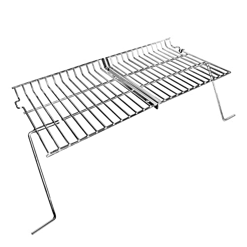 Hisencn Grill Warming Rack for Char Griller 5050 3001 5650 5072 3008, Stainless Steel Warming Rack Replacement for Gas & Charcoal Grill Char-Griller 5050 5650