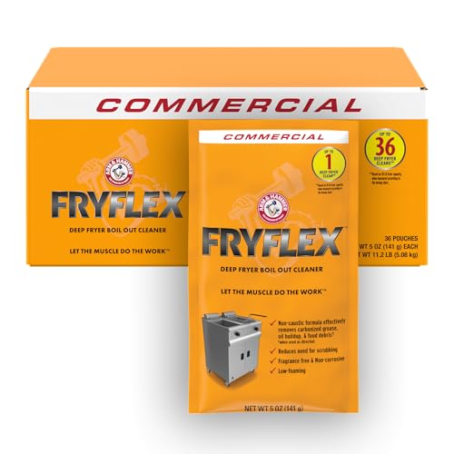 FRYFLEX Deep Fryer Boil Out Cleaner - 36 ct. (5 oz.)