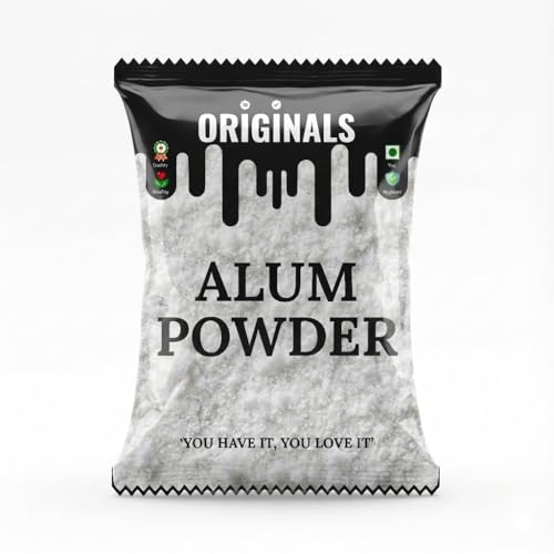 Image of Originals Pure Alum Powder (Fitkari) - 100% Pure and Safe for Face, Skin, Acne, Shaving, Teeth 200 g