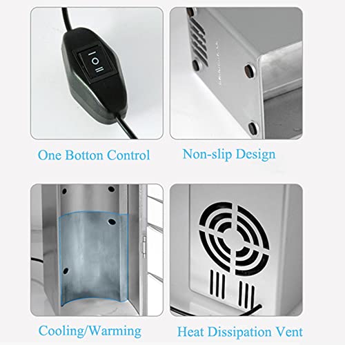Moptyuimin Portable Can Fridge, Mini Usb Fridge Compact Cooler Warmer Drink Cooler Warmer For Cans Drink Beer Travel Car Office Use #TOP4