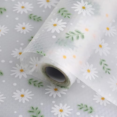 Fizocosisto Shelf Liner – 11.8x118 inch Waterproof Cabinet Liner for Kitchen – Non-Slip Shelf Liners Paper for Kitchen Cabinets – with Modern Pattern – EVA Cabinet Liners for Shelves