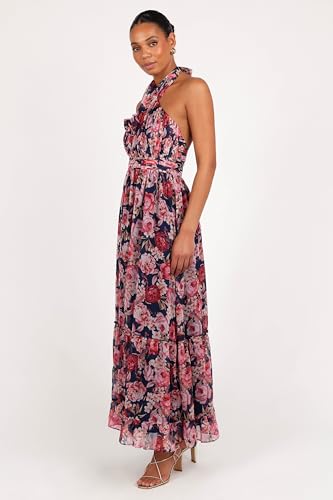 Image of Petal & Pup Women's Lennon Halterneck Maxi Dress