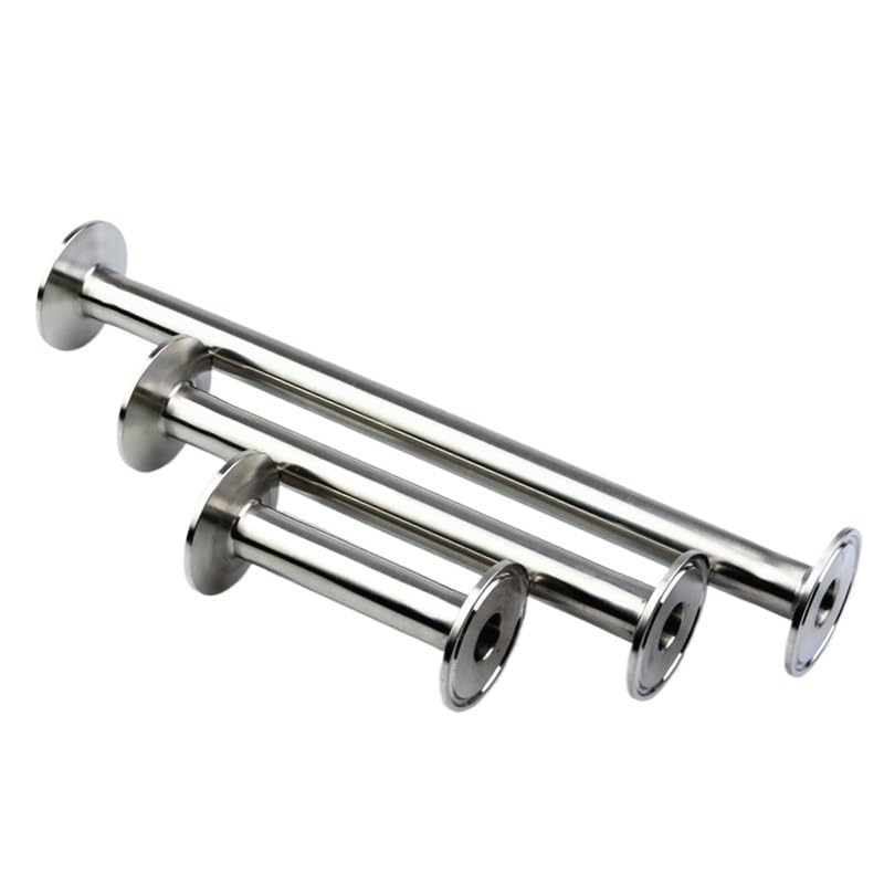 Tubo tri clamp de 38mm con ferrule de 50.5mm y spool de acero inoxidable SS304 de 100mm 4
