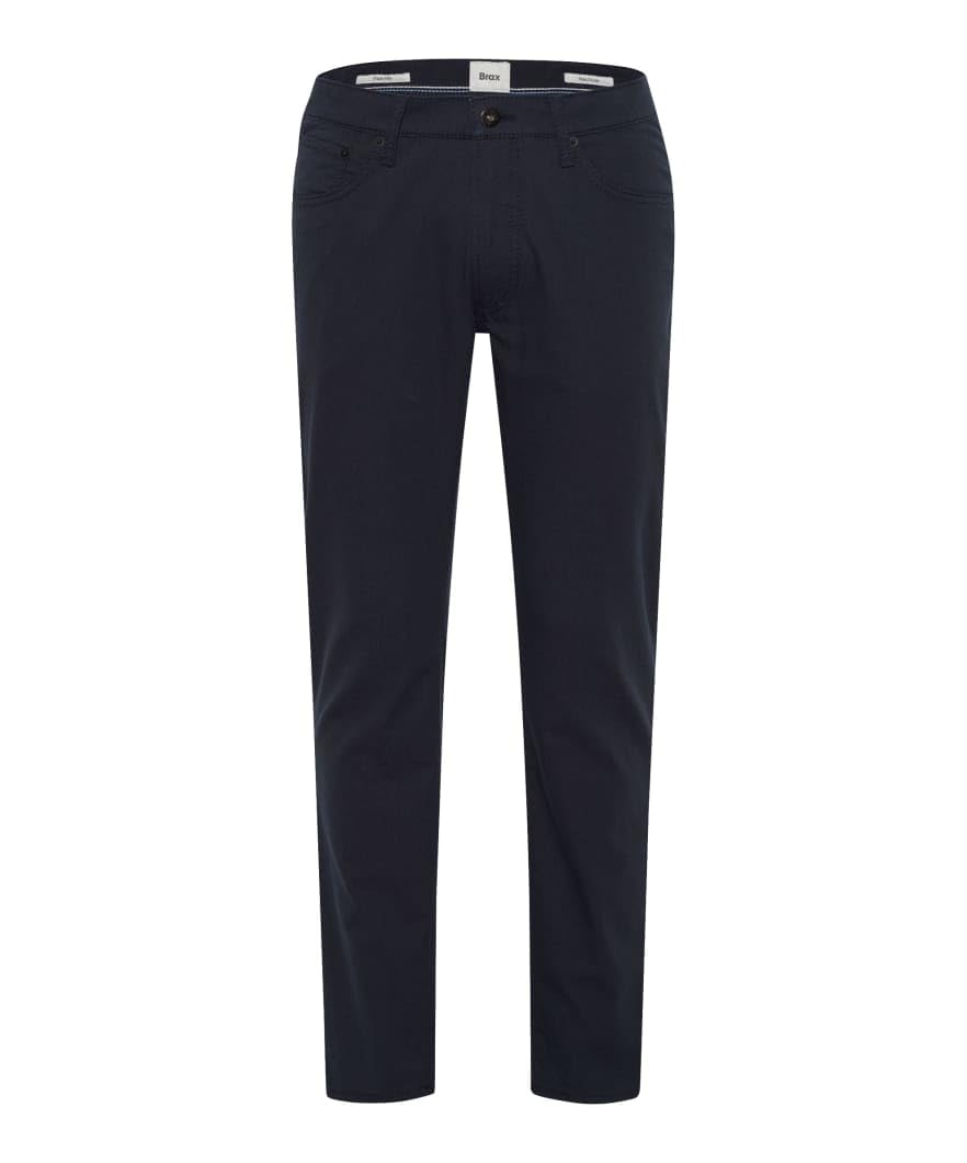 BRAX Men's Sytle Chuck Triple Flex Structure Trousers, 23 Navy, 32 W/34 L