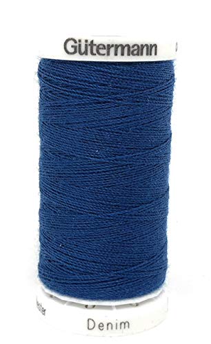Gütermann Jeansgaren 2 x 2 kleuren blauw á 100 meter