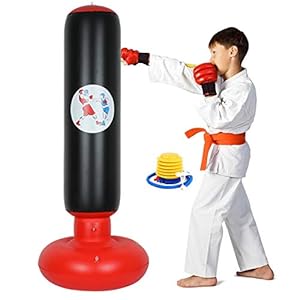 Inflatable-Punching-Bag-63inch-Free-Standing-Boxing-Target-Bag-Exercise-Stress-Relief-Exercise-and-Kickboxing-for-Kids-and-Adults Inflatable Punching Bag 63inch Free Standing Boxing Target Bag Exercise Stress Relief Exercise and Kickboxing for Kids and Adults…