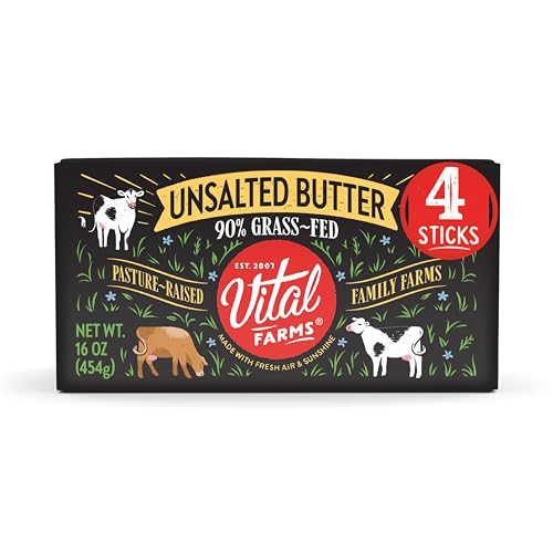 Vital Farms Unsalted Butter, 16oz