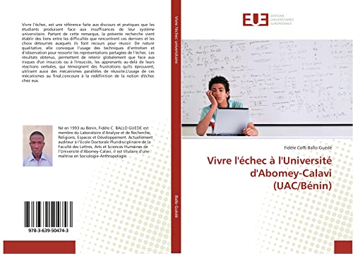Vivre l'échec à l'Université d'Abomey-Calavi (UAC/Bénin)