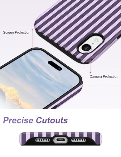 Protection iPhone 16 premium en TPU et PC rigide mat à design magnétique - 5
