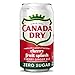 Canada Dry Zero Sugar Cherry Gingerale Fruit Splash 12oz, Pack of 12