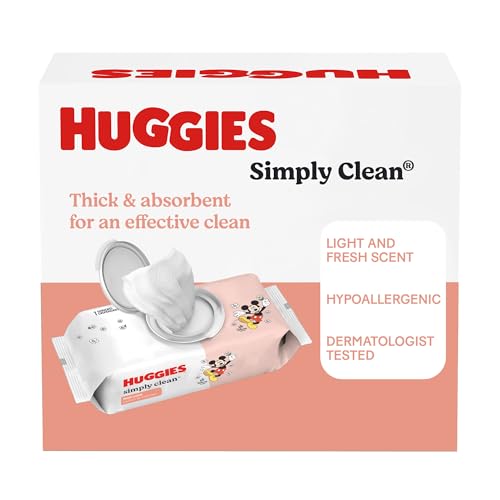 Huggies Simply Clean Baby Wipes, Fresh Scent, 1 Pack, 64 Wipes - image 9