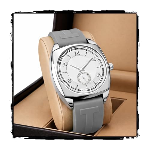 Image of styledose Men's Watch Analog Quartz with Chronograph & Silicone Strap -Casual & Formal Wrist Watch for Men