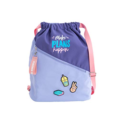 Mr. Wonderful Sack Bag Make Plans Happen  Multicolor  Talla única