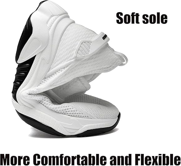 Tallure Sneakers Height Increasing for Women Men, Invisible Lift 1.57"/2.4"/3"/4" Orthopedic Non-Slip Running Hiking Shoes4