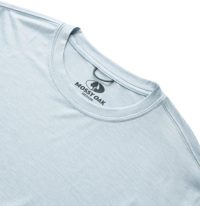 Mossy Oak Long Sleeve Men's Sun Protection Shirts for Fishing, Swim, and UV Protection - Image 6