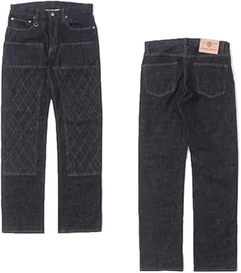 Amazon | [児島ジーンズ] 13OZ ダブルニー ストレート ストレッチ