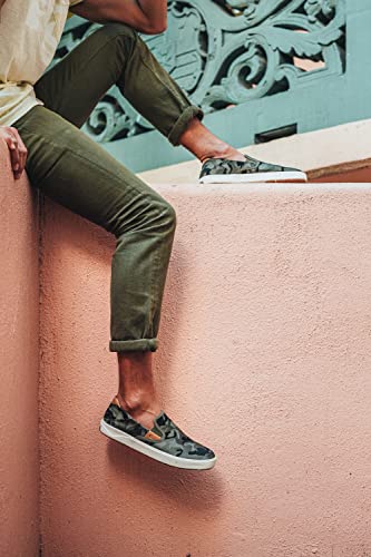 Image of OluKai Lae'ahi Pa'i Men's Slip On Sneakers, Lightweight Barefoot Feel & Breathable All-Weather Shoes, Drop-in Heel & Comfort Fit