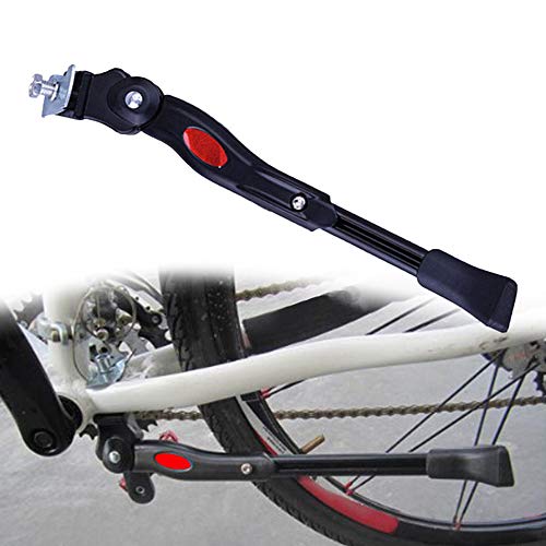 Gasea Soporte para el Mediopié de la Bicicleta de Montaña, Aluminio Soporte Ajustable del Retroceso de Bici Caballete Bicicleta para 22