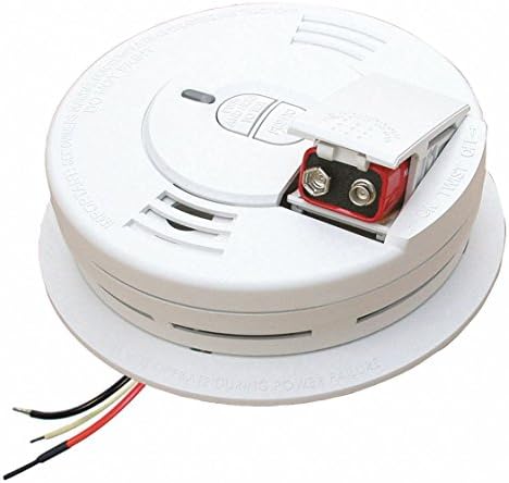 Kidde i12060 Hardwired Smoke Alarm with Front Load Battery Backup Smoke Alarm