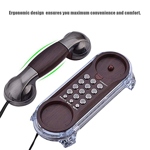 Image of VENJA KX-T777 Corded Landline Telephone for Office, School Reliable Wired Desk Phone with LAN Intercom Receiver,Clear Sound, Wall Mount Option & Durable Build Ideal for Daily Basic Calling Use