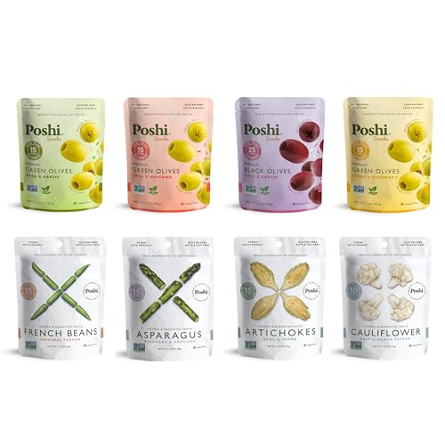 Poshi Olives + Veggies Variety Pack